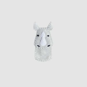 Marionnette de doigts – Rhinocéros – Lumpy Buttons