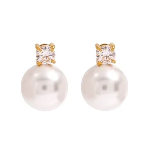Brigitte : Boucles d’oreilles perles