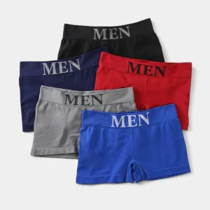 Boxers Homme Sans Coutures en Coton 3-Pack – Confort Extensible