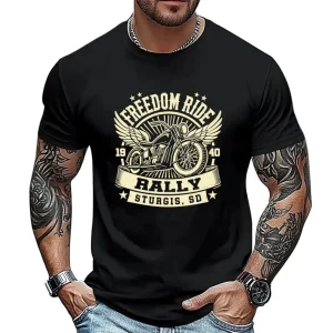 T-shirt moto - Freedom ride