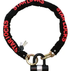 Chaîne antivol moto avec cadenas