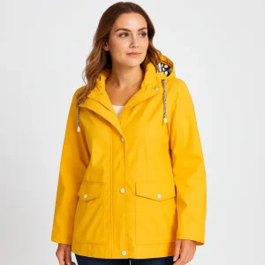 Imperméable Femme à Capuche – Coupe Ample Légère | Shell Imperméable